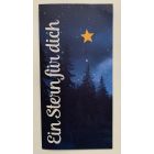 Klappkarte (2) "Ein Stern für dich" (Wald)