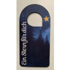 Türhänger (2) "Ein Stern für dich" (Wald)