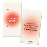 10er-Set Segenskärtchen "Advent" (Segen.Servicestelle)