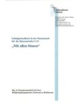 "Mit allen Sinnen." Schulgottesdienst Passionszeit (2002) - Download