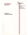 Predigten zu Passions-Sonntagen/Perikopenreihe IV - Download