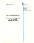 "Weil ich Jesu Schäflein bin." Osterzeit (2005) zu EG.B 593 - Download