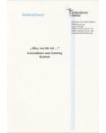 Alles, was ihr tut ... -  Sonntag Kantate (2007) - Download