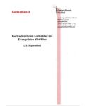 Gedenktag des Evangelisten Matthäus (21.September) - Download