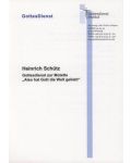 Gedenken Heinrich Schütz 2010 - Download