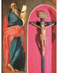 Passionskarte 3 "Christus und Johannes der Evangelist" (16. Jhd.)