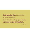 10 Spruchkarten "Gott behüte dich vor allem Übel"