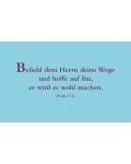 10 Spruchkarten "Befiehl dem Herrn deine Wege"