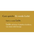 10 Spruchkarten "Gott spricht: Es werde Licht!"