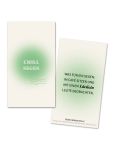 10er-Set Segenskärtchen "Chillen" (Segen.Servicestelle)