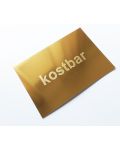Goldfolienkarte "Du bist kostbar"