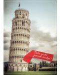Karte "Schiefer Turm von Pisa" zum Schulanfang und zur Sommerzeit (2020)